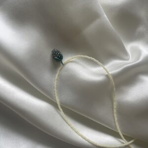 Naszyjnik z koralików z czarną jeżyną