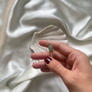 Bransoletka z koralików z oliwką