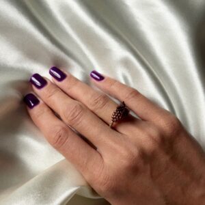 Pierścionek „Brown in Gold”