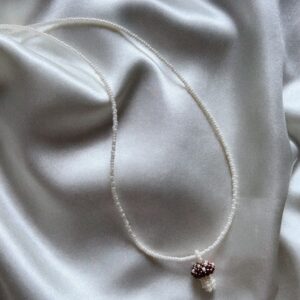 Naszyjnik  z koralików „Browny”